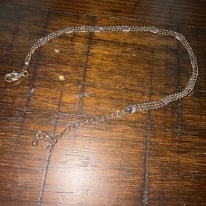 Silver-Tone Multi-Strand Beaded Bracelet – Preowned